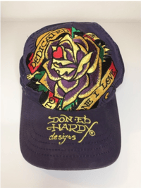 Image 2 of Purple Ed Hardy Hat