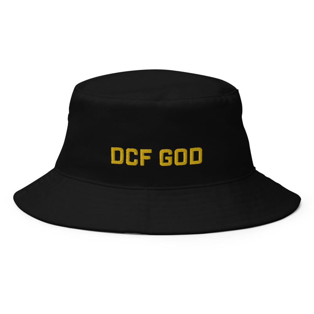 DCF GOD™ | dcf god bucket hat (black)
