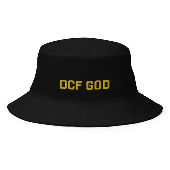 Image of dcf god bucket hat (black)