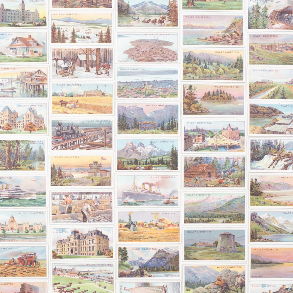 Image of Overseas Dominions (Canada) Cigarette Cards - Set of 8