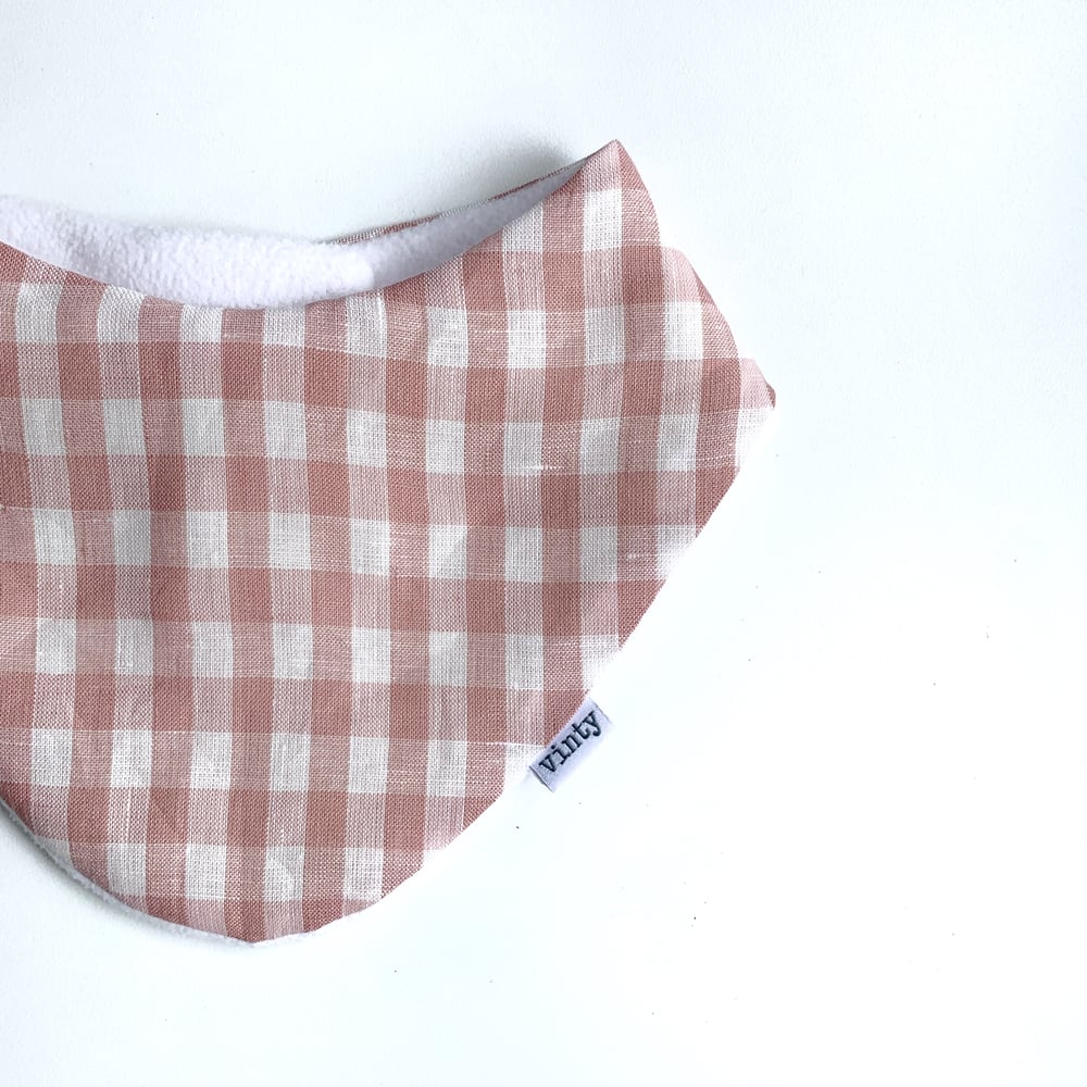 Image of Lovely Linen: pink Gingham 