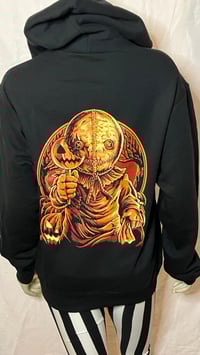 Image 3 of Unisex “Always Check Your Candy” Black Hoodie