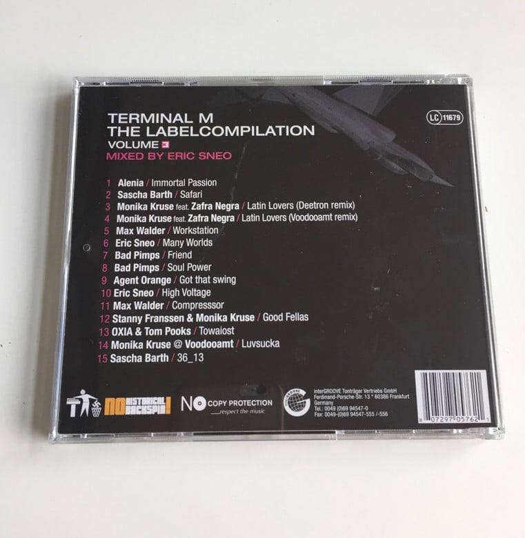 Image of Terminal M - The Label Compilation vol. 3 (autographed CD)
