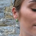 Image of Leaf and Pearl Drop earring 