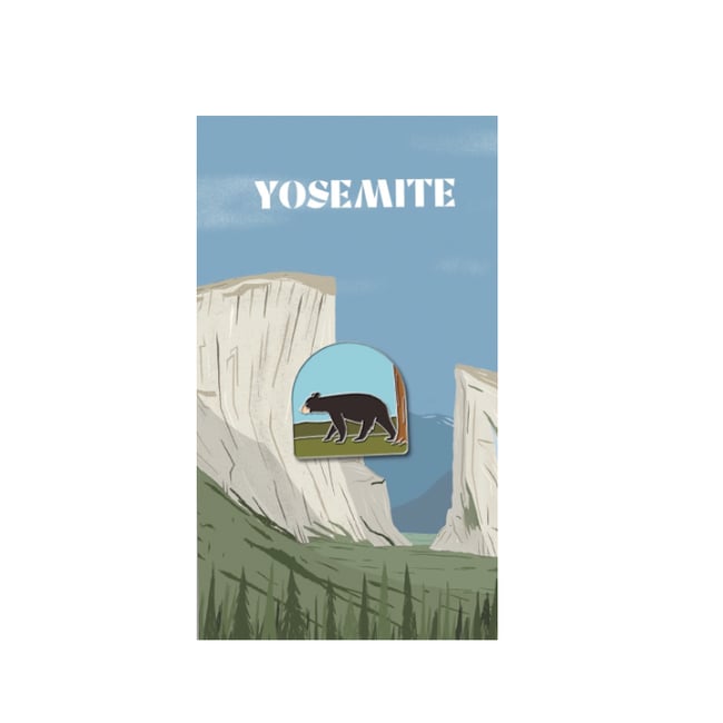 Yosemite National Park Enamel Pin