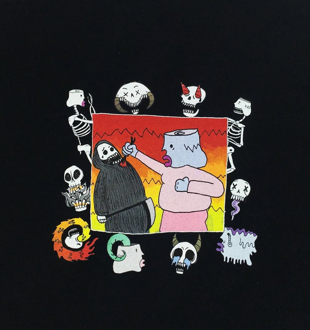 Image of “Feelings are for the fault” t-shirt (Black)