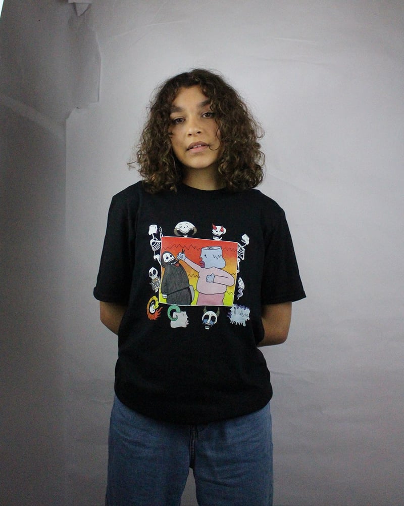 Image of “Feelings are for the fault” t-shirt (Black)