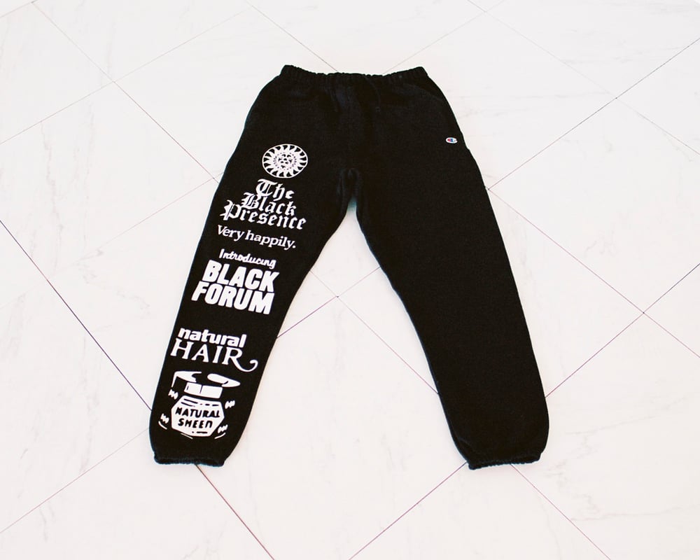 BLACK FORUM Sweatpants