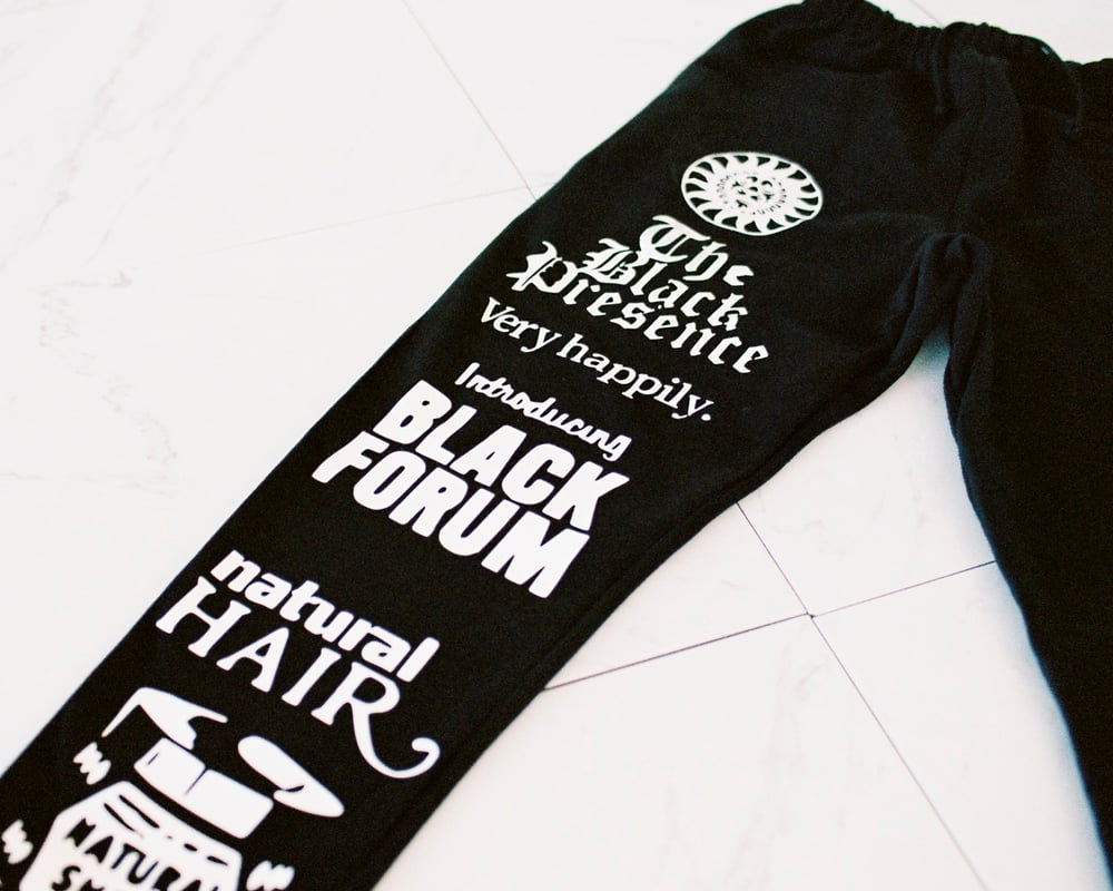 BLACK FORUM Sweatpants