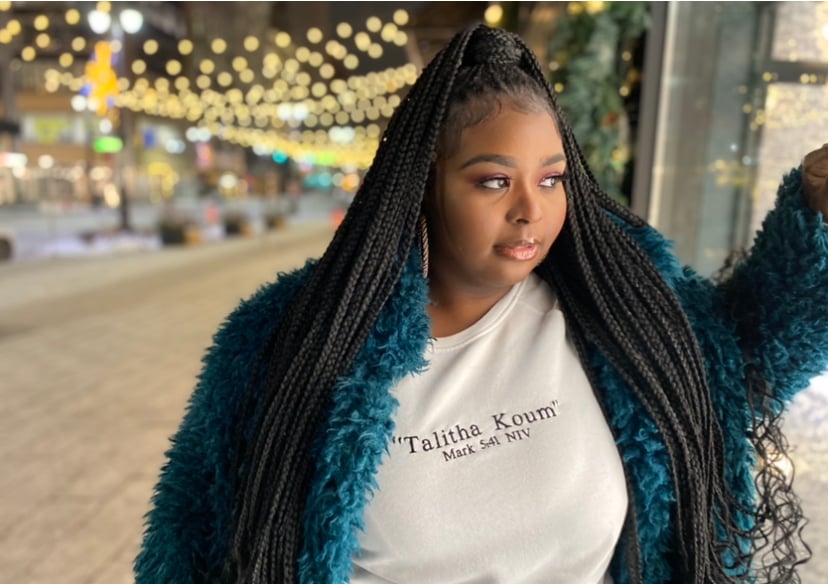 Image of "Talitha Koum" (Mark 5:41 NIV) Crewneck- AVAILABLE FOR PRE-ORDER