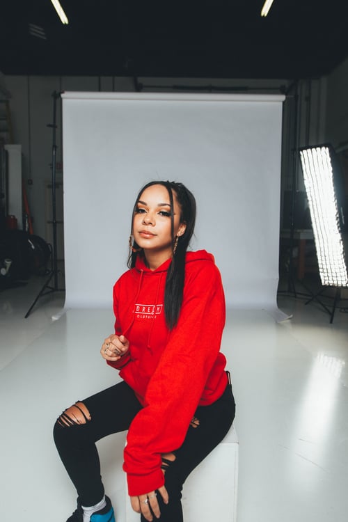 Image of Red Hoodie