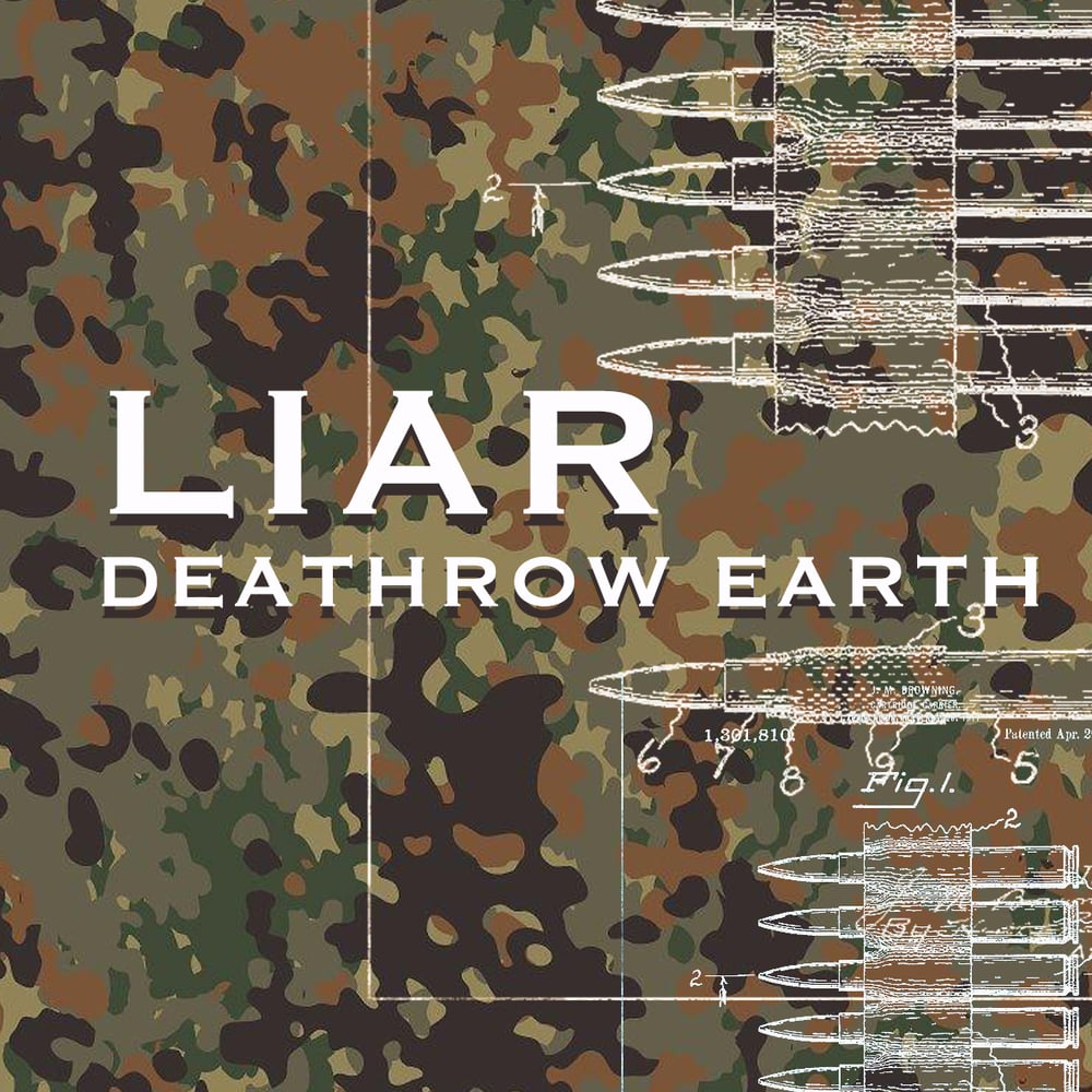 LIAR "deathrow Earth" LP DIE HARD EDITION (Mistery color) +/-100 Made. (PRE-ORDER)