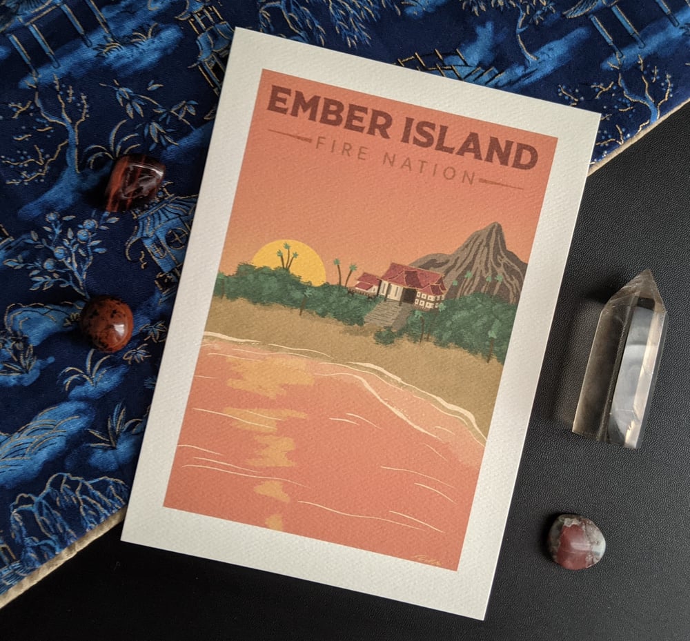 Image of Ember Island Fire Nation Print