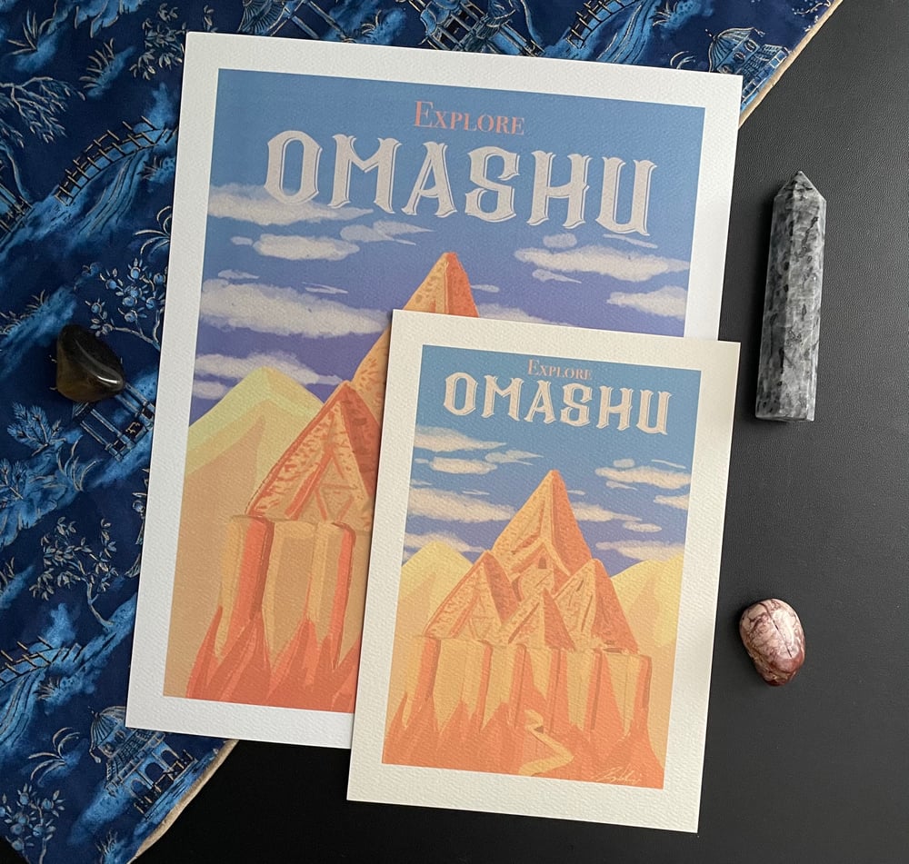 Image of Explore Omashu Print
