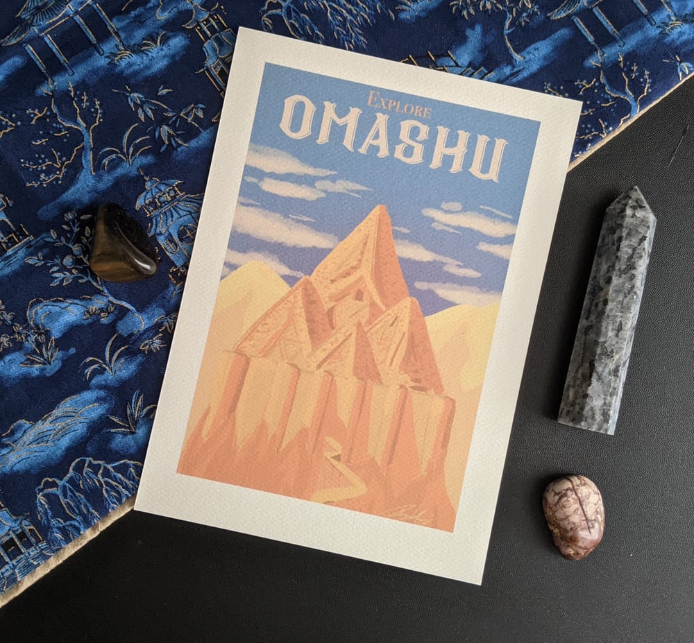 Image of Explore Omashu Print