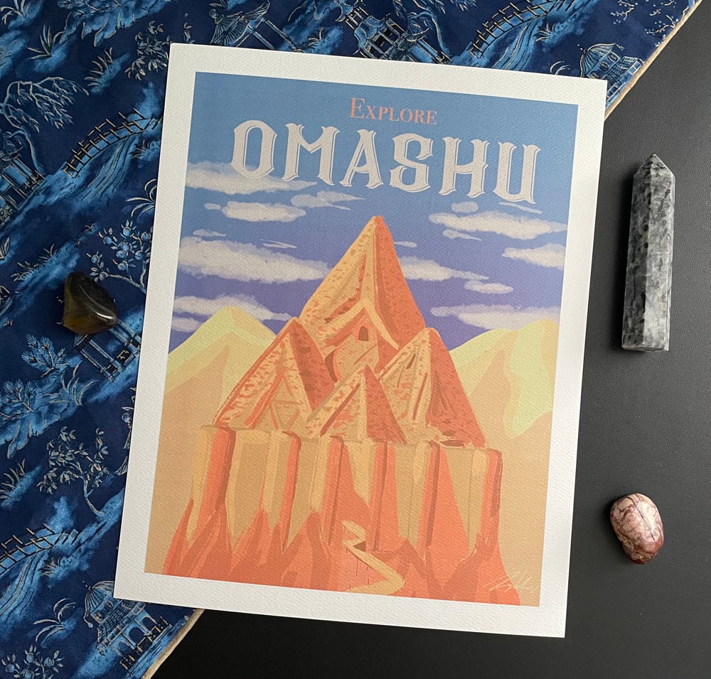 Image of Explore Omashu Print