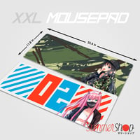 Mai sakurajima & Zero two - Casual Hype v1 MOUSEPAD