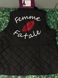 Image 2 of Custom Femme Fatale Bomber Vest