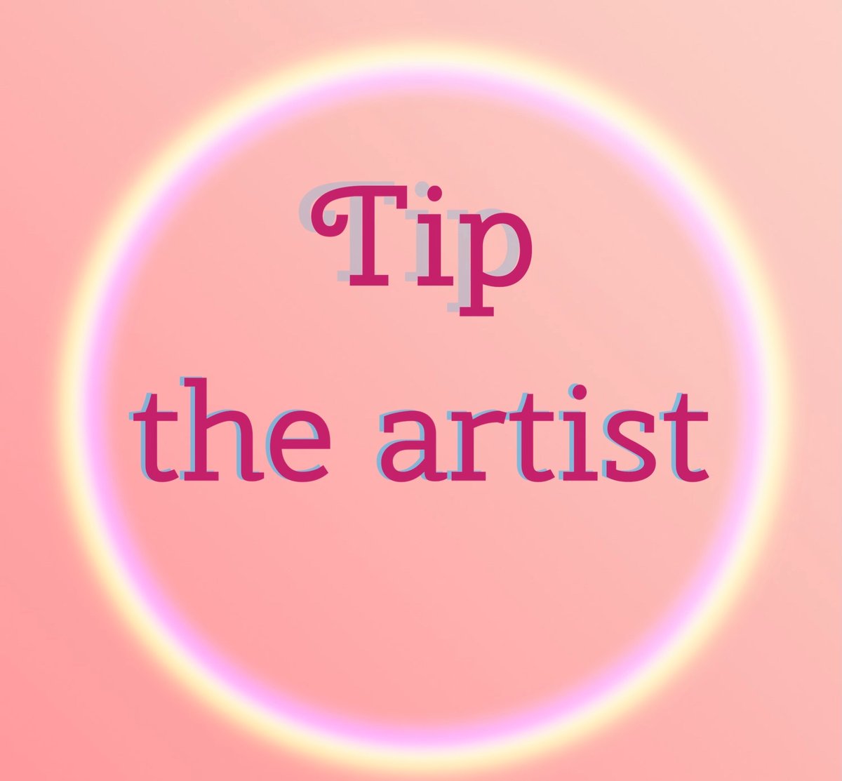 Image of Tip the artist 