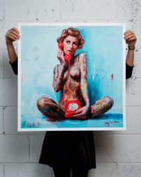 Image 3 of Extremely Limited Edition 'RED PHONE' Giclee Print