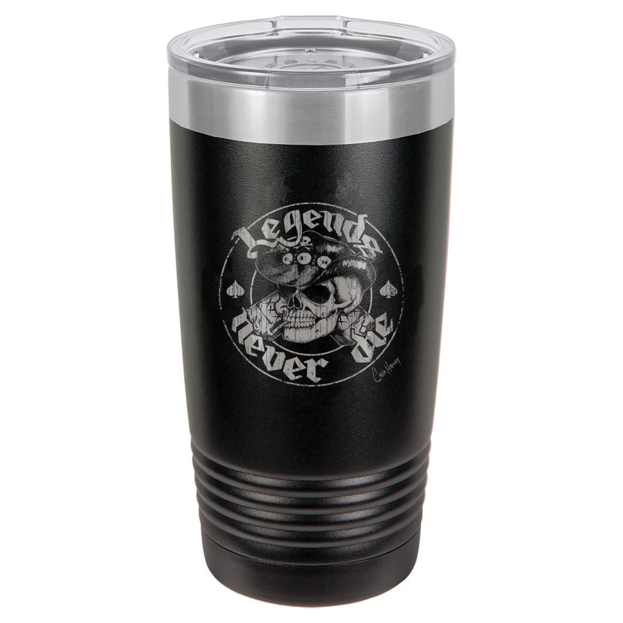 Image of LEGENDS NEVER DIE TUMBLER 