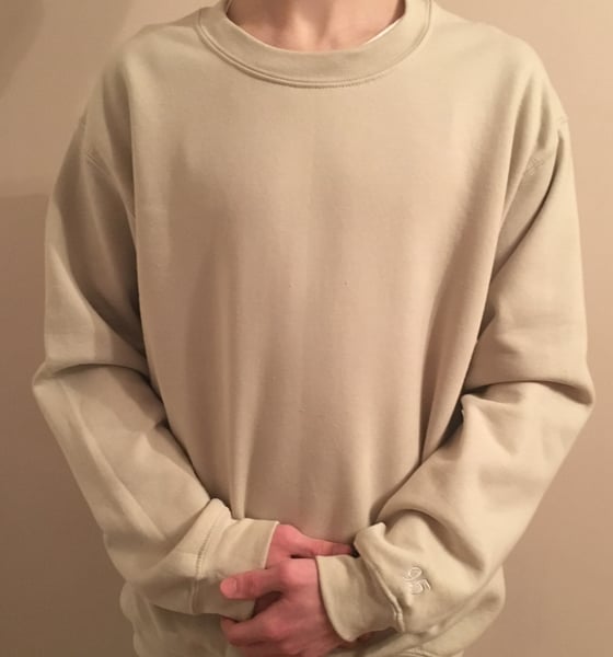 Image of Sand Oversized Sweatshirt