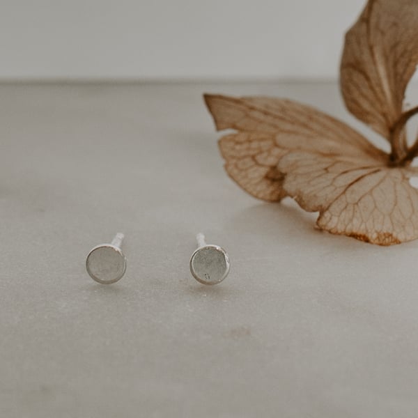 Image of Mini Dot Earrings