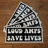 "Loud Amps" Sticker Pack (5) PREORDER