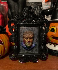 Image 2 of The Wolfman in Color Framed Art 