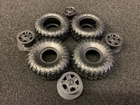 Image 1 of MN90 (D90) Wheels And Tires
