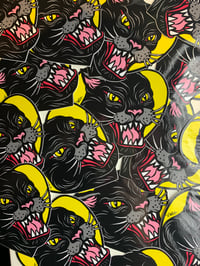 Image 2 of Panther love sticker