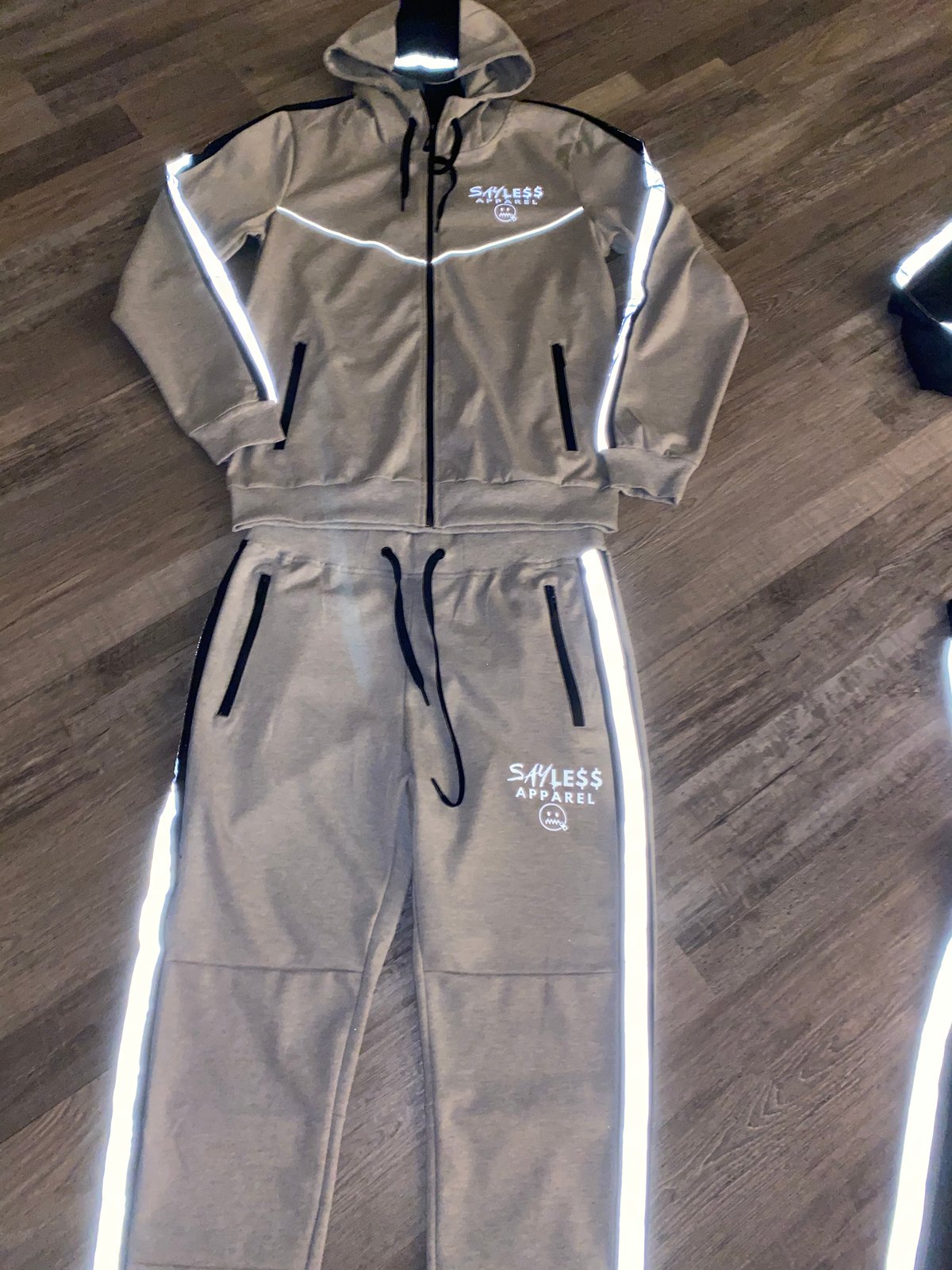 SayLess Apparel Tech-Fleece SweatSuit (Grey) | SayLess Apparel
