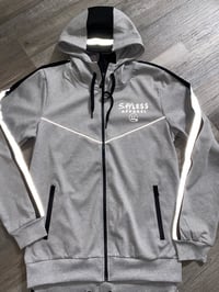 Image 1 of SayLess Apparel Tech-Fleece SweatSuit (Grey)