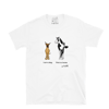Great Dane Shirt | Fawn Great Dane vs. Horse "Dog or Horse"