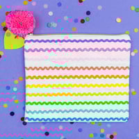 Image 1 of Ric Rac Ribbon Pouch 