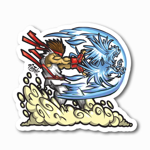 Image of Hadouken Sticker