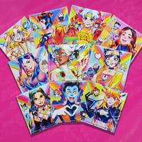 Holofoil Stamped X-men Set of 10 prints