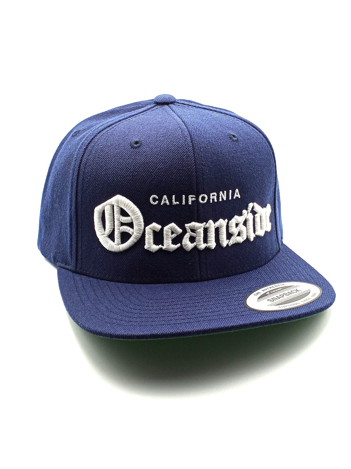 Oceanside Old English Snapback | Oceanside Localwear |The