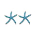 Image of Crystal Star Fish earrings