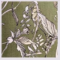 Image 1 of Tissu: Les herbes folles all olive green