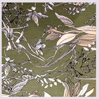 Image 2 of Tissu: Les herbes folles all olive green