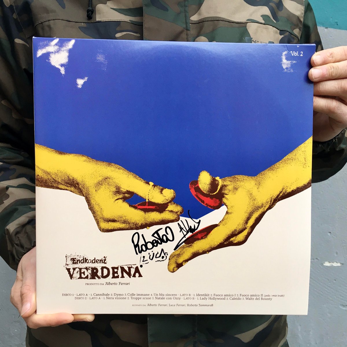 Image of Verdena - Endkadenz Vol. 2 LP Autografato (con Poster)