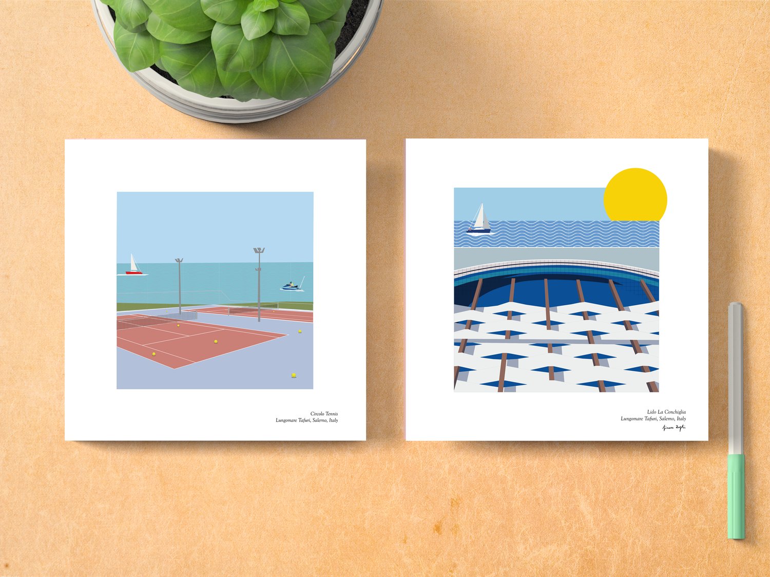 Lido la Conchiglia, Circolo Tennis lungomare Tafuri - Salerno
