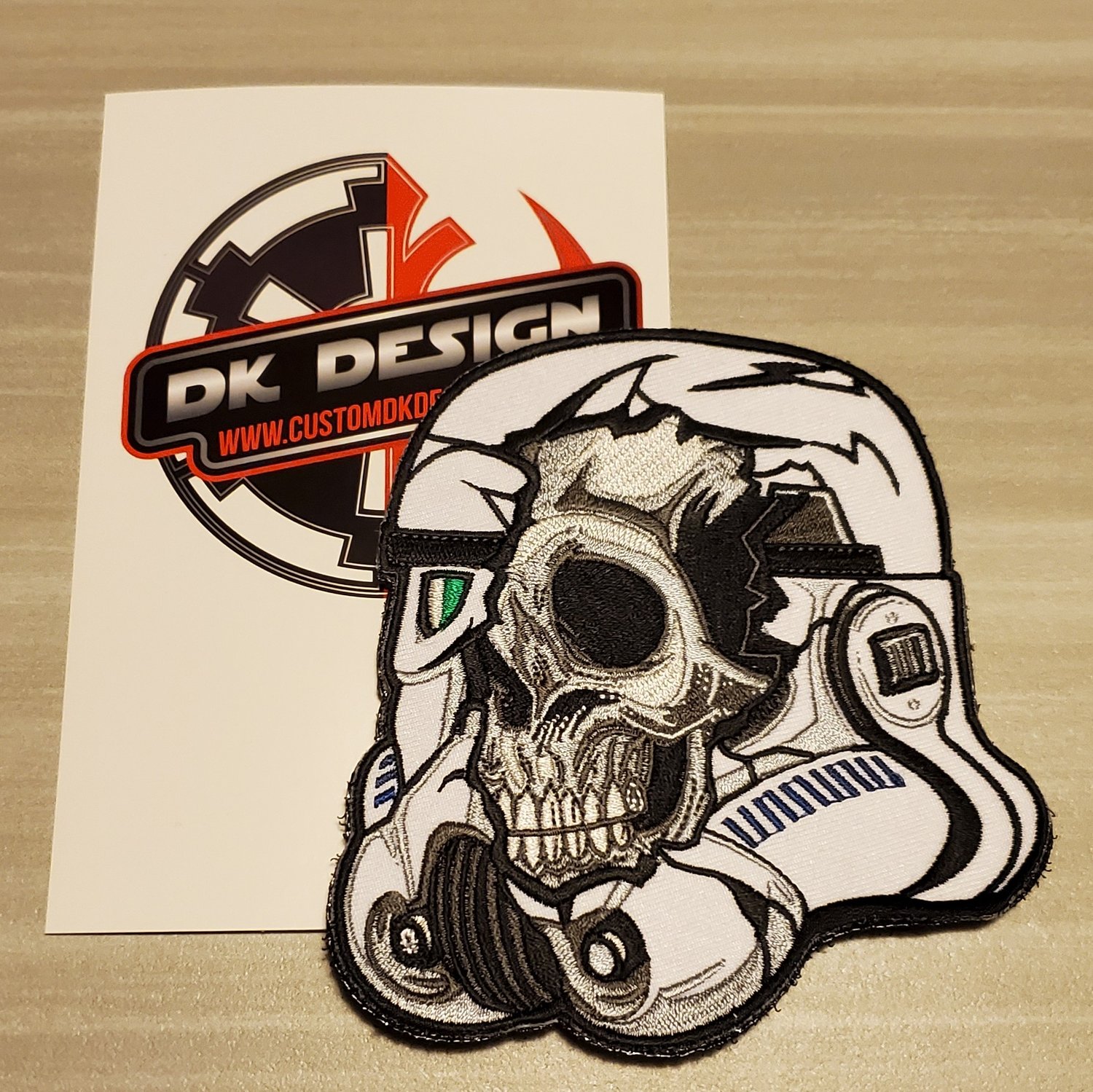 Image of Stormtrooper Skull patch