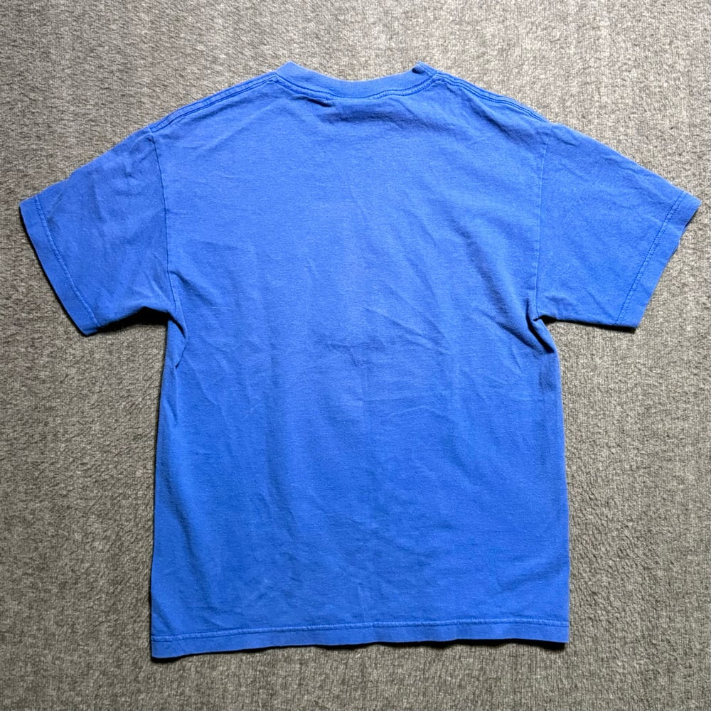 Image of 2000s SpongeBob SquarePants Rip Pants Graphic Tee (M)