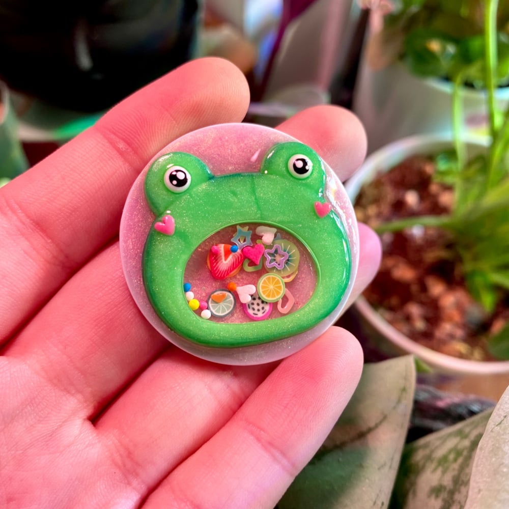 Image of Fruity Frog Phone Grip Shaker 