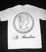 Image of A1 Bassline 100 print lmt edition white t-shirt ( Free stickers)