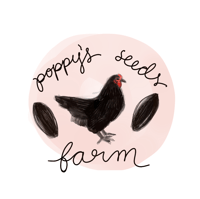 Poppy’s Seeds Farm Sticker