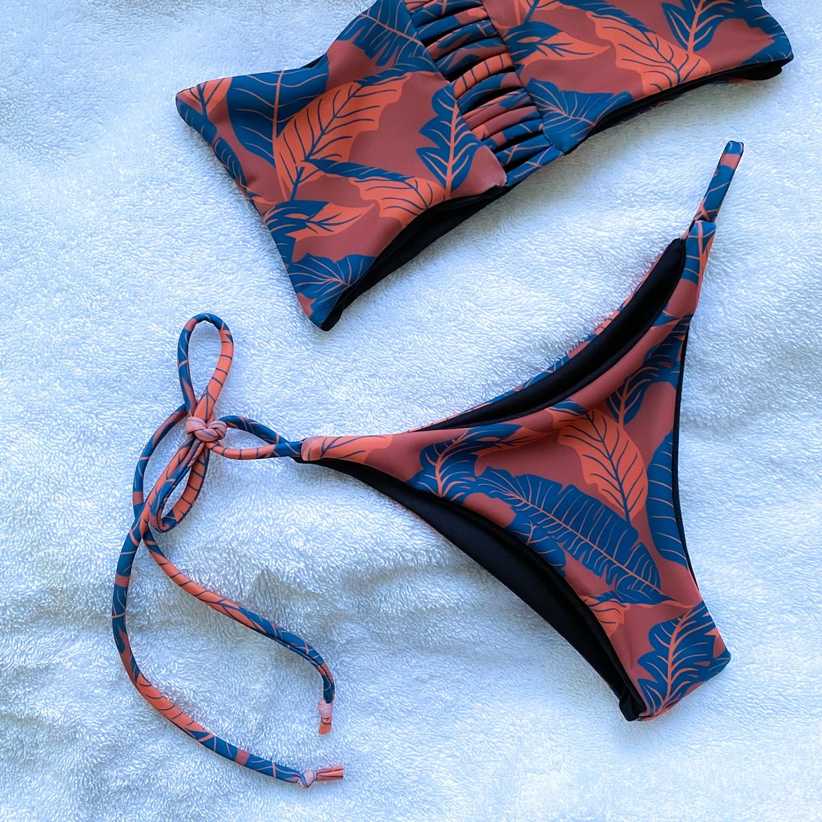 Image of SLINKY SARONG BOTTOMS : FALLING FOR TERRACOTTA 