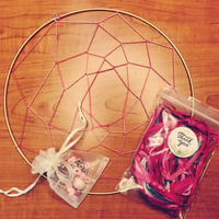 Image 4 of DIY Medium Dreamcatcher Kit